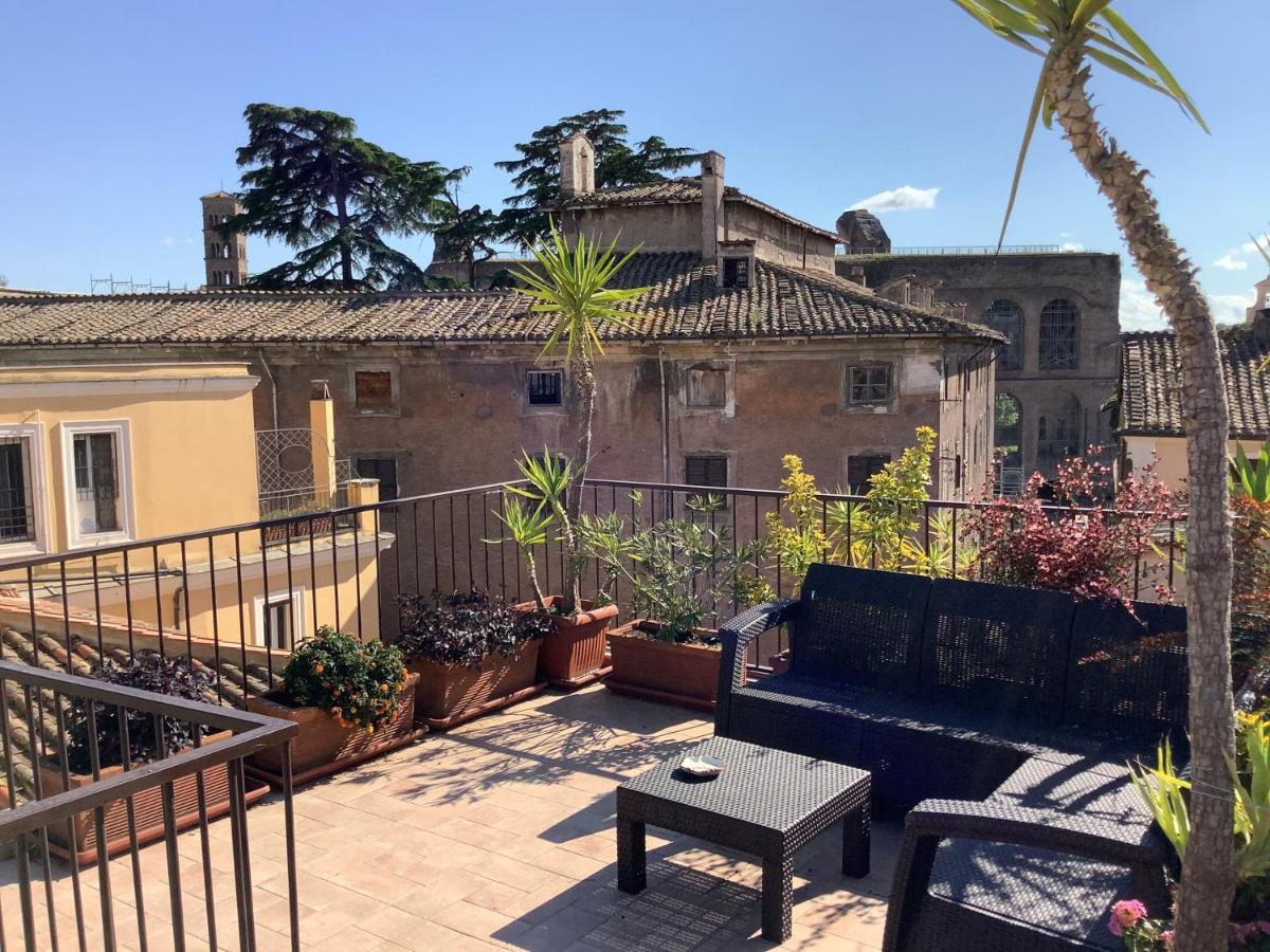 Frangipane 31 Monti Terrace Apartment Rome Luaran gambar