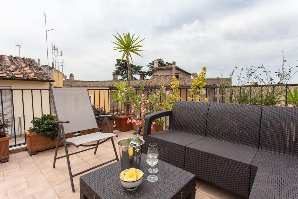 Frangipane 31 Monti Terrace Apartment Rome Luaran gambar